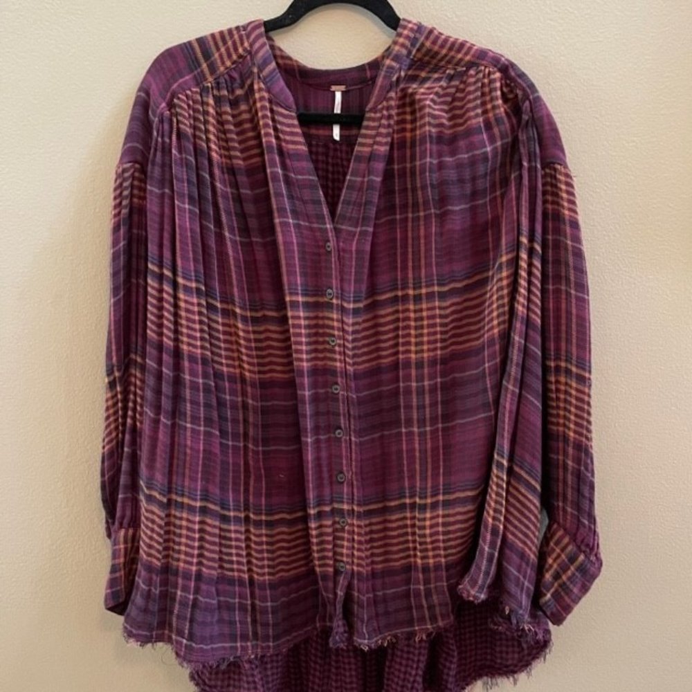 Free People Come On Over Shirt Size Small